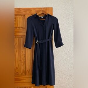 H&M Navy Long Sleeve Dress